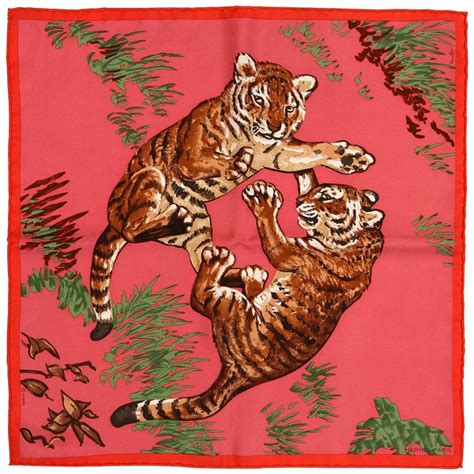 hermes paris tiger scarf|hermes fall winter 2024 scarves.